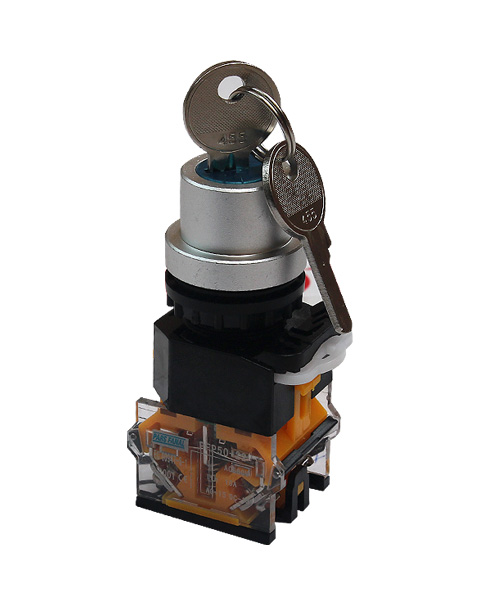 شاسی دوطرفه استارتی کلیددار دو کنتاکت پارس فانال MODEL : PFP50-22D-20YS/FFU