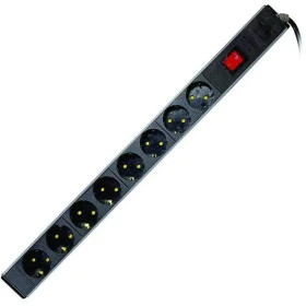 چند راهی رک مونت پارت الکتریک چراغدار 8خانه با کابل ۱/۸ متر کد 2252