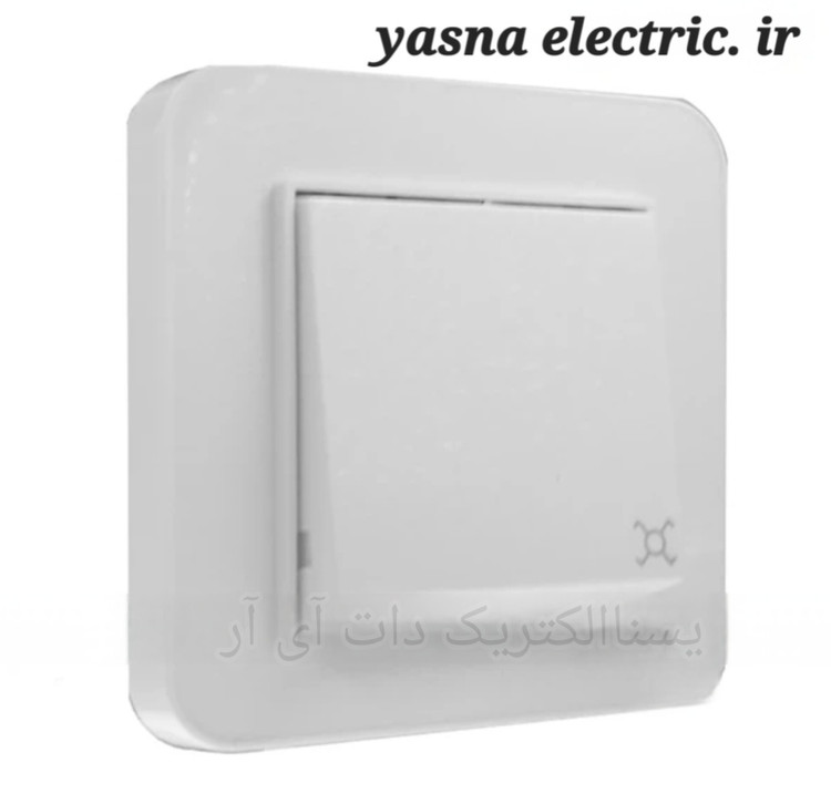 کلید کراکس سفید ایران الکتریک مدل ارس